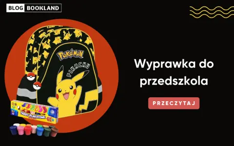 Plecak z Pikachu i farby plakatowe – idealna wyprawka do przedszkola dla małego fana Pokemonów.