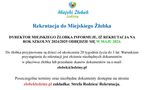Kiedy zapisy do żłobka? Sprawdź terminy i ważne informacje