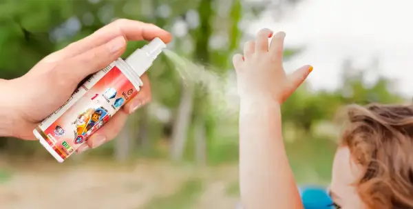 Chroń malucha przed komarami! Spray z postaciami z Psiego Patrolu to idealne co na komary dla niemowląt.
